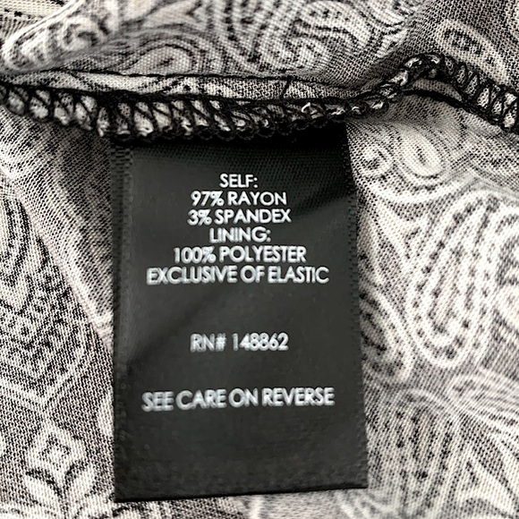 Torrid Geo Print Challis Tie Front Culotte Jumpsuit - Picture 14 of 15